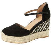 BOSS Madeira_Wedge_sdcveb, Sandalo Donna, Nero 1, 40 EU