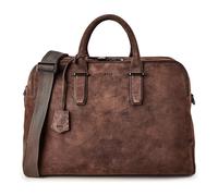 Boss Madison Borsa da viaggio Weekender Vera Pelle 45 cm marrone