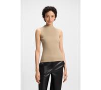 BOSS Maglia a coste con collo a lupetto - Style Feskies, 50473237 Beige chiaro XXL