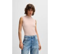 BOSS Maglia a coste con collo a lupetto - Style Feskies, 50473237 Rosa chiaro L