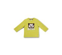 BOSS Maglia a maniche lunghe per bambini in cotone con grafica con logo - Style J05A22/60602A, J05A22 Verde 86