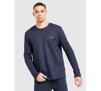 BOSS Maglia A Maniche Lunghe Waffle, Blu M