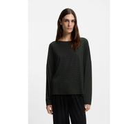 BOSS Maglia del pigiama con stampa monogramma e maniche a pipistrello - Style B Logo_LS-Shirt, 50550693 Nero S