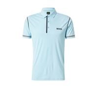 BOSS Maglia funzionale blu pastello / nero Uomo BOSS M blu pastello / nero