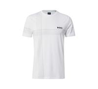 BOSS Maglia funzionale 'Check TOC' oro / nero / bianco Uomo BOSS XL oro / nero / bianco