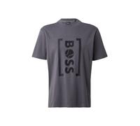 BOSS Maglia funzionale grigio scuro / nero Uomo BOSS M grigio scuro / nero
