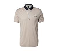 BOSS Maglia funzionale 'Paddy' beige scuro / nero / bianco Uomo BOSS XL beige scuro / nero / bianco