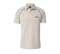 BOSS Maglia funzionale 'Patteo' camello / écru / nero Uomo BOSS S camello / écru / nero