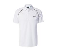 BOSS Maglia funzionale 'Patteo' nero / bianco Uomo BOSS S nero / bianco