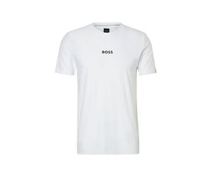 BOSS Maglia funzionale 'Serve 1' nero / bianco Uomo BOSS M