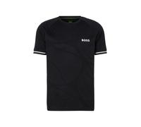 BOSS Maglia funzionale 'Serve 2' beige / grigio scuro / nero / bianco Uomo BOSS S