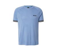 BOSS Active T-shirt slim fit con goffratura a pallina da tennis - Style TS_TOC Serve 2, 50559207 Celeste XXL
