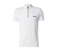 BOSS Maglia funzionale 'Taylor' broccato / nero / bianco Uomo BOSS S broccato / nero / bianco