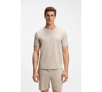 BOSS Maglia in cotone elasticizzato con logo ricamato - Style Mix&Match T-Shirt R, 50515312 Grigio chiaro XXL