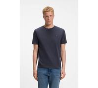 BOSS Maglia in jersey di cotone con toppa con logo - Style Tales, 50508584 Blu scuro L