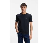 BOSS Maglia in jersey di cotone con toppa con logo - Style Tales, 50508584 Blu scuro XS