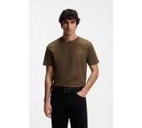 BOSS Maglia in jersey di cotone con toppa con logo - Style Tales, 50508584 Marrone scuro S