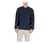 Boss - Maglieria Girocollo in Cotone a Maniche Lunghe - - Knitwear - Uomo - Blu - S