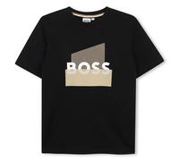BOSS T-shirt bambini in cotone con grafica con logo - Style J52978/09B04A, J52978 Nero 114