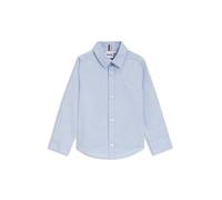 BOSS Maglietta bambini in cotone Oxford con logo ricamato - Style J52675/77D04A, J52675 Celeste 102