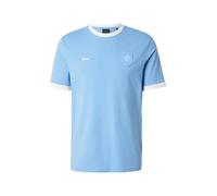 BOSS Maglietta blu chiaro / bianco Uomo BOSS XL