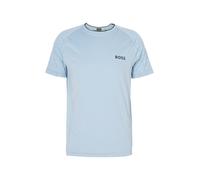 BOSS Maglietta blu chiaro / nero Uomo BOSS XXL