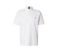 BOSS Polo in cotone mercerizzato con monogramma Double B - Style C-Parris 01, 50555829 Bianco L