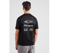 BOSS Maglietta 'C-Thompson' nero / bianco, Taglia L