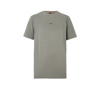 BOSS T-shirt in cotone elasticizzato con logo a contrasto - Style TChup, 50473278 Grigio L