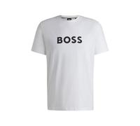 Boss Maglietta da Uomo RN Beach_T_Shirt, Bianco 100, L