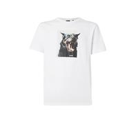Boss Dobermann 10277382 Short Sleeve T-shirt Bianco S Uomo
