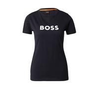 BOSS Maglietta 'Elogo 5' nero / bianco Donna BOSS L