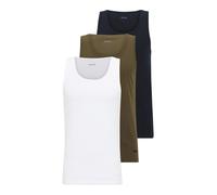 BOSS Maglietta intima 'Classic' navy / cachi / bianco Uomo BOSS S navy / cachi / bianco
