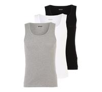 BOSS Maglietta intima grigio / nero / bianco Uomo - Premium - Biancheria e abbigliamento da mare - Intimo - Canottiere BOSS M