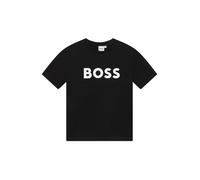 BOSS Maglietta nero / bianco Bambini BOSS 140 nero / bianco