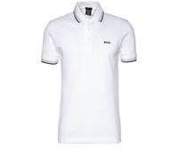 Polo Boss Green Paddy manica corta bianco puro - M