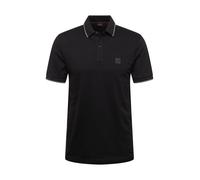 BOSS Polo slim fit in piqué di cotone elasticizzato lavato - Style Passertip, 50507699 Nero XL