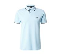 BOSS Polo slim fit in cotone elasticizzato con logo - Style Paul, 50506193 Celeste XXL