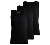 Boss Tanktop3p Ribclassic Canotta Uomo (Pacco da 3)
