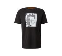 BOSS T-shirt in jersey di cotone con grafica animalier - Style Te_lupo, 50554615 Nero XXL