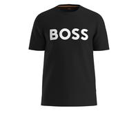 BOSS T-shirt in jersey di cotone con logo stampato in gomma - Style Thinking 1, 50481923 Nero XXL