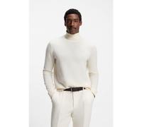 BOSS Maglione a collo alto in cashmere - Style H-Emio, 50546681 Bianco XL