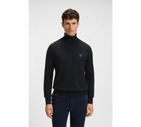 BOSS Maglione a collo alto in cotone e cashmere - Style Akiro_S, 50527573 Blu scuro XXL