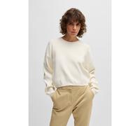 BOSS Maglione a girocollo con monogramma Double B - Style Fominda, 50539631 Bianco XS