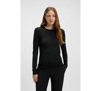 BOSS Maglione a girocollo in lana merino finissima - Style Ferpina, 50544987 Nero S