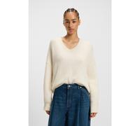 BOSS Maglione con scollo a V in filato italiano - Style C_Fondyssa, 50550464 Colore neutro L