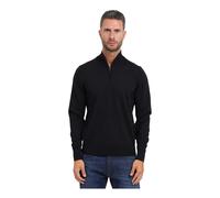 Boss - Maglione con zip a metà - - Knitwear - Uomo - Nero - L