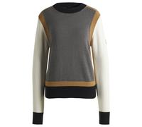 BOSS Maglione da equitazione regular fit a blocchi di colore - Style AMIRA KNITWEAR JUMPER, B6W1006 Argento XXS