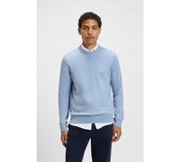 BOSS Maglione in cashmere-cotone con etichetta con logo - Style Kanovano_S, 50527583 Celeste L