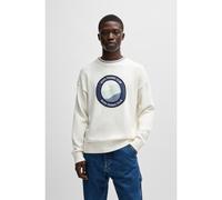 BOSS Maglione in cotone con grafica ispirata alla pesca - Style Klubfish, 50536391 Colore neutro L